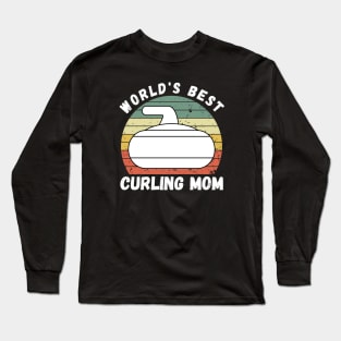 Best Curling Mom Long Sleeve T-Shirt